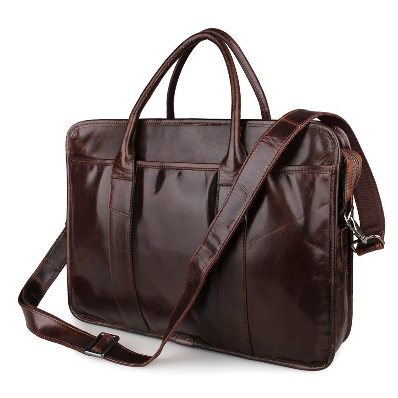 

MAHEU Formal Business Handbag For Male Genuine Lether Daily Working Tote Bag Business Visiting Handbags For 15 Inch Laptop Bag