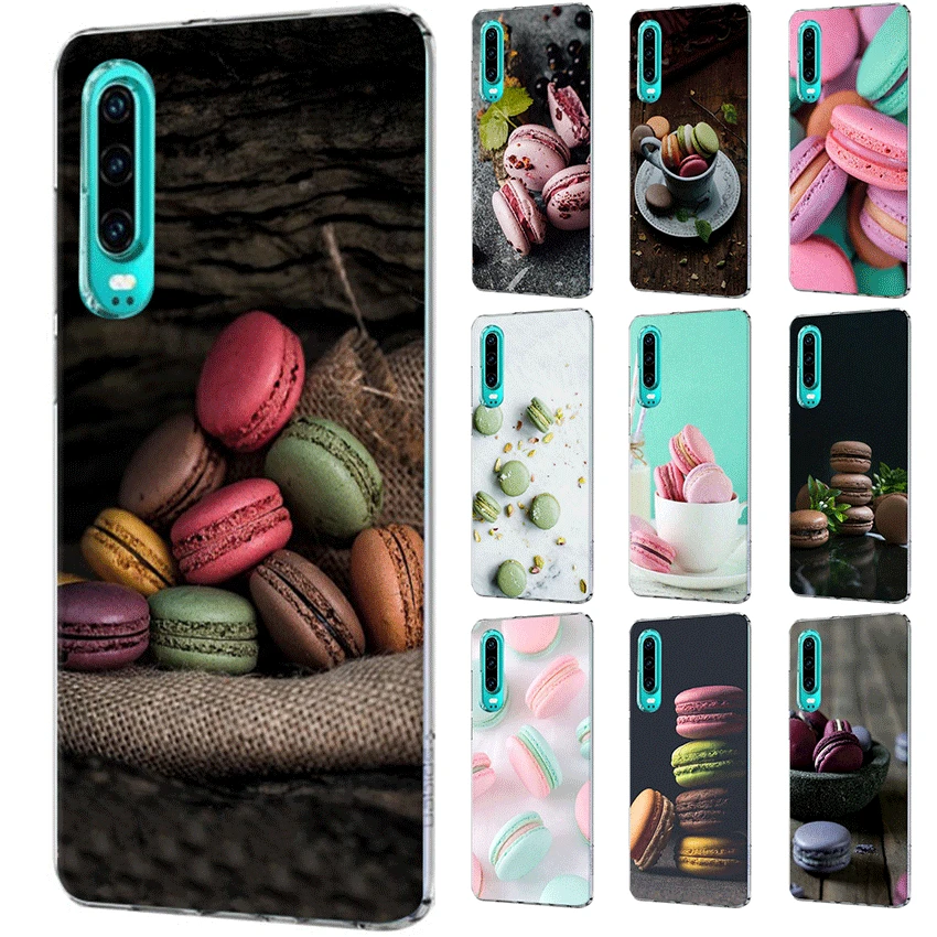 

Mobile Phone Case For Huawei P30 P20 P10 P9 P8 P Sart Z Lite Pro Hard Cover Macaroon Shell