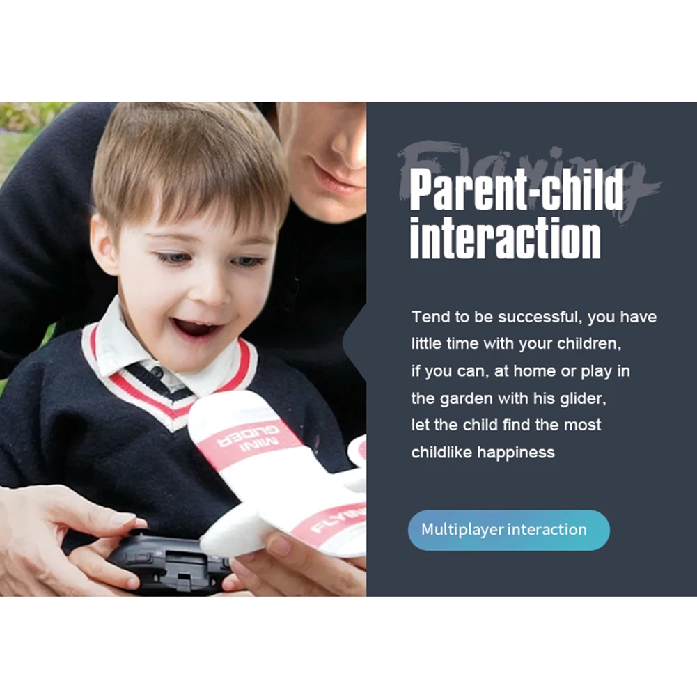 KF606 2,4 Ghz 2CH Крытый EPP Встроенный гироскоп Летающий пенопласт детский самолет игрушка инерция RC планер мини модель ручной работы DIY метательный подарок