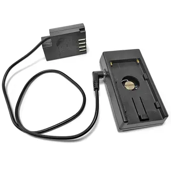 

NP-F970 F750 F550 Power Supply Slab Battery Holder Mount Plate With DMW-DCC12 Dummy Battery For Panasonic Lumix Cameras