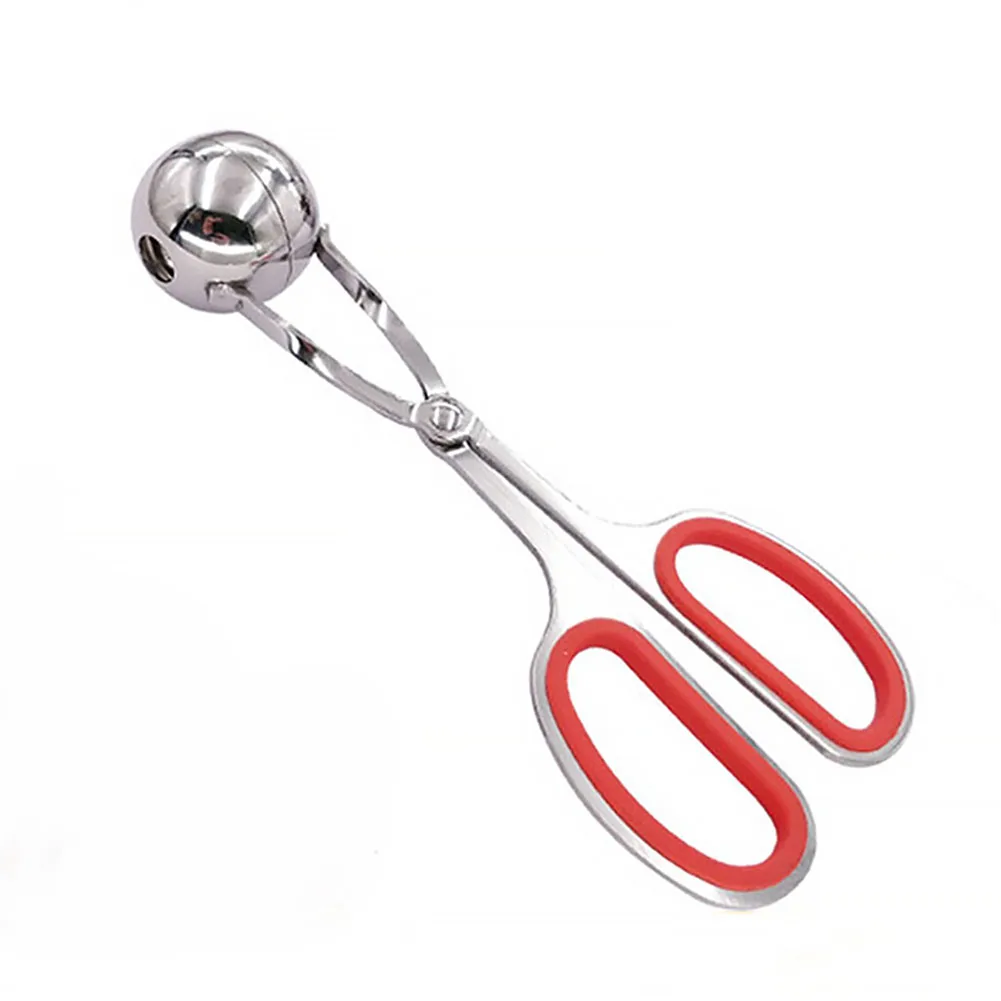 S/L Convenient Meat Tong DIY Meatball Clip Fish Rice Ball Stuffed Mold Food Gadgets Kitchen Tool Stainless Steel Pill Maker | Дом и сад