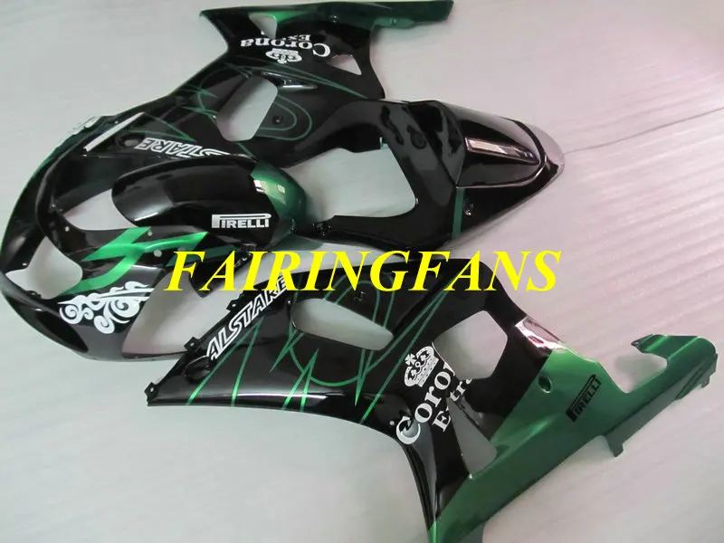 Мотоцикл обтекателя тела для GSXR600 750 K1 01 02 03 GSXR 600 GSXR750 2001 2002 2003 ABS Обтекатели Кузов+ подарки SH73