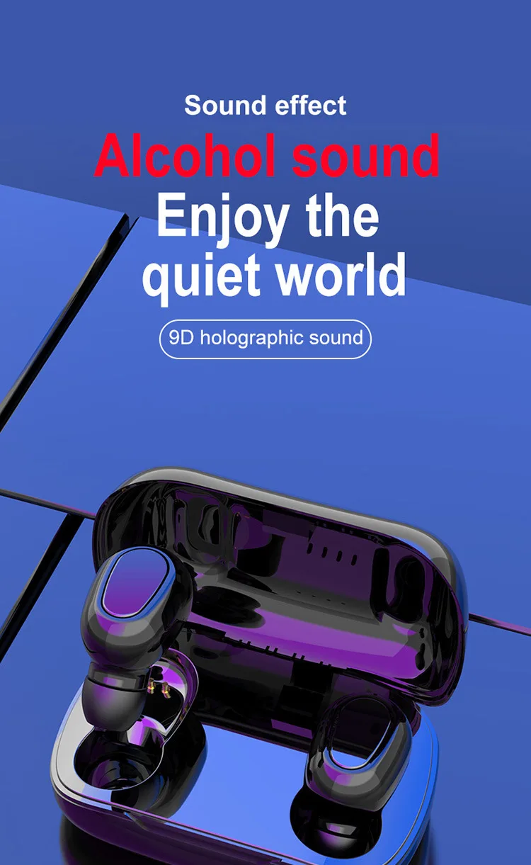 TWS bluetooth гарнитура hd стерео наушники беспроводная шумоподавление игровая