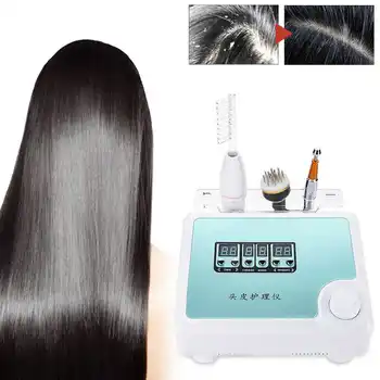 

UK Plug 220V Intelligent Scalp Analyzer Detector Hair Detection Machine Scalp Care Instrument Hair Salon Scalp Massager Device