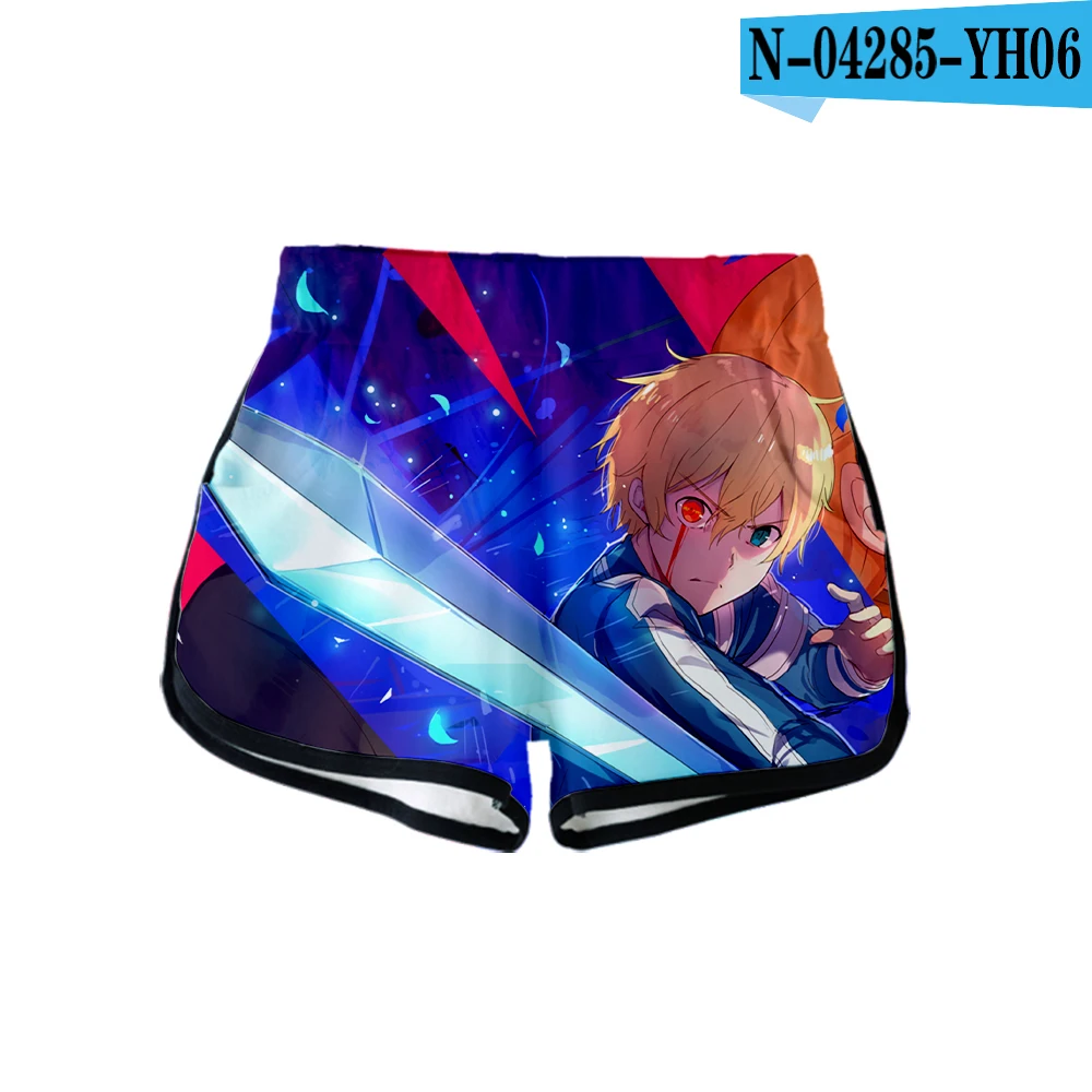 picture color Sword Art онлайн: спортивные шорты с принтом Алисия, сексуальные женские модные популярные повседневные шорты Харадзюку - Цвет: picture color