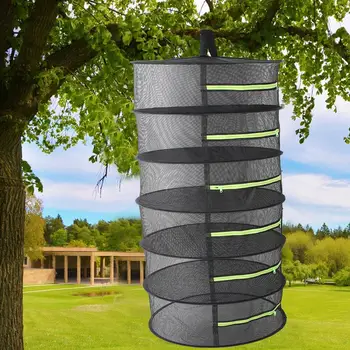 

Fabrics Drying Rack Dryer Mesh Drying Net Folding Herbs Accessory Hanger Creativity Practical