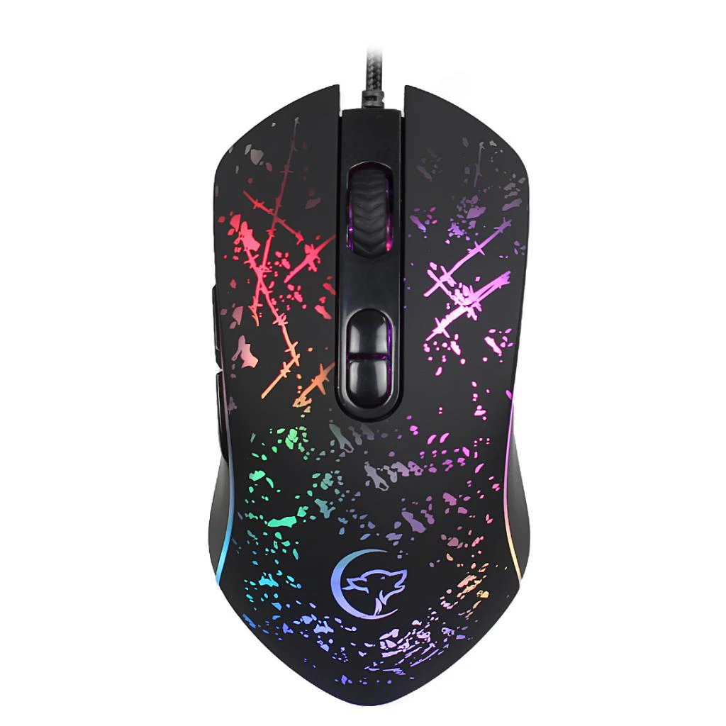 USB Wired Gaming Mouse 8 Buttons 3200DPI Optical Computer Mouse Gamer Mice for PC Laptop Notebook Game Mouse 2019 New