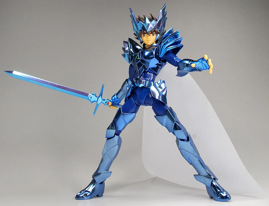 

IN Stock Metal Material Seiya Blue Odin Action Figure Model Toy Decoration Birthday Christmas Gift Collection