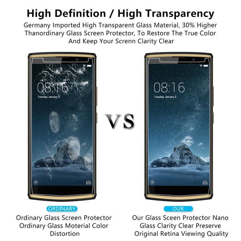 Для Oukitel K7 Pro закаленное стекло Премиум 9H 2.5D Взрывозащищенная защитная пленка для экрана телефона Oukitel K7 мобильный телефон