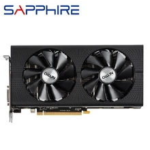 Placa de vídeo, sapphire radeon rx 480 rx 4gb placas gráficas gpu amd rx480 4g placas de vídeo computador jogo mapa hdmi pci-e x16 videocard não mineração