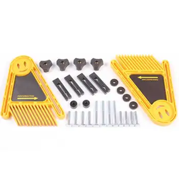 

DIY Electric Circular Saw Multifunction Miter Gauge Carving Machine Feather Boards Slot Router Double Table Woodworking Tool