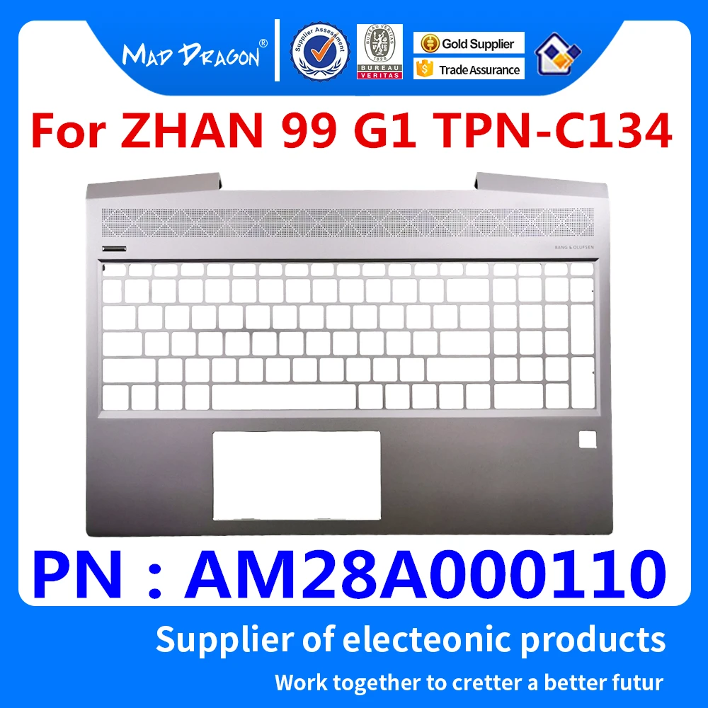 

New original laptops Palmrest Keyboard Bezel Upper Case Chasis Cover Cabinet C shell For HP ZHAN 99 G1 TPN-C134 AM28A000110