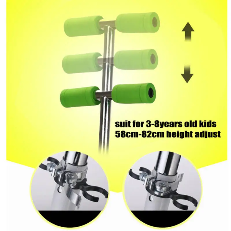 Bulex 어린이 스쿠터 4 플래시 PU 휠 접기 어린이 미끄러운 자동차 배송 Skuter Trottinette For Kids