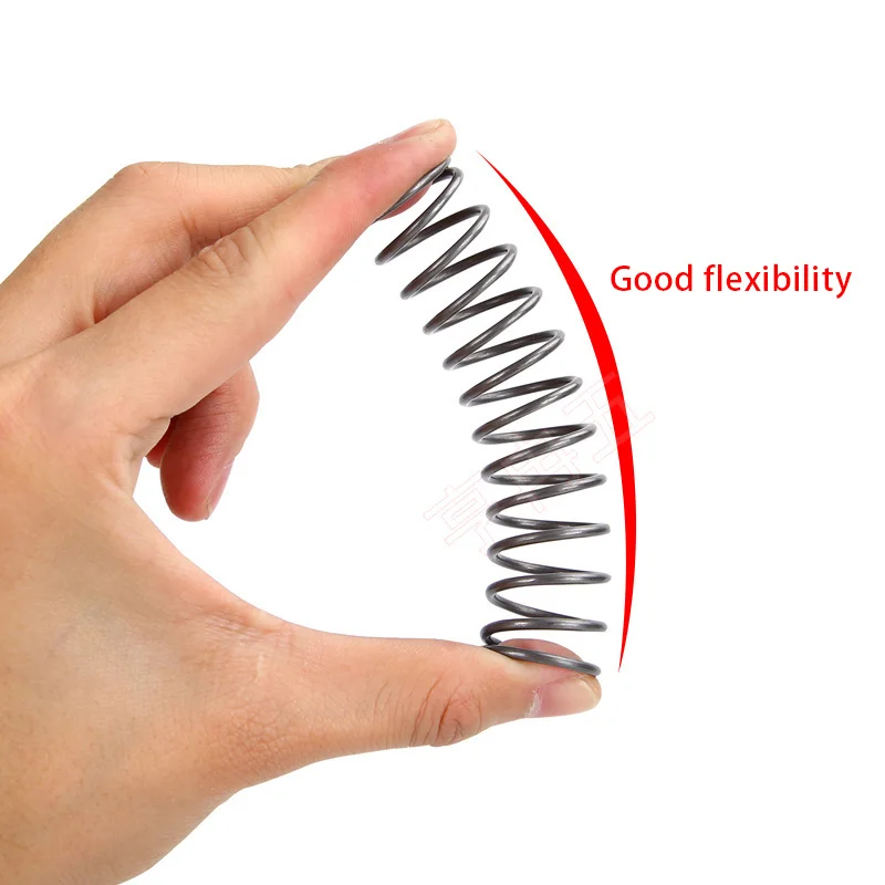 Release Spring Pressure Spring Compressed Spring Wire Diameter 0.6/0.7mm, Outer Diameter 3-12mm Return Spring 10 Pcs