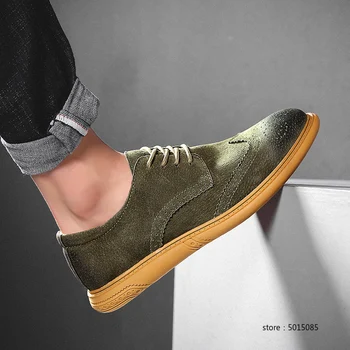 

Large size 38-46 Classic Men Genuine leather Casual Shoes Lace-up Loafers Men Shoes Handmade Comfortable Flats Moccasins Shoes