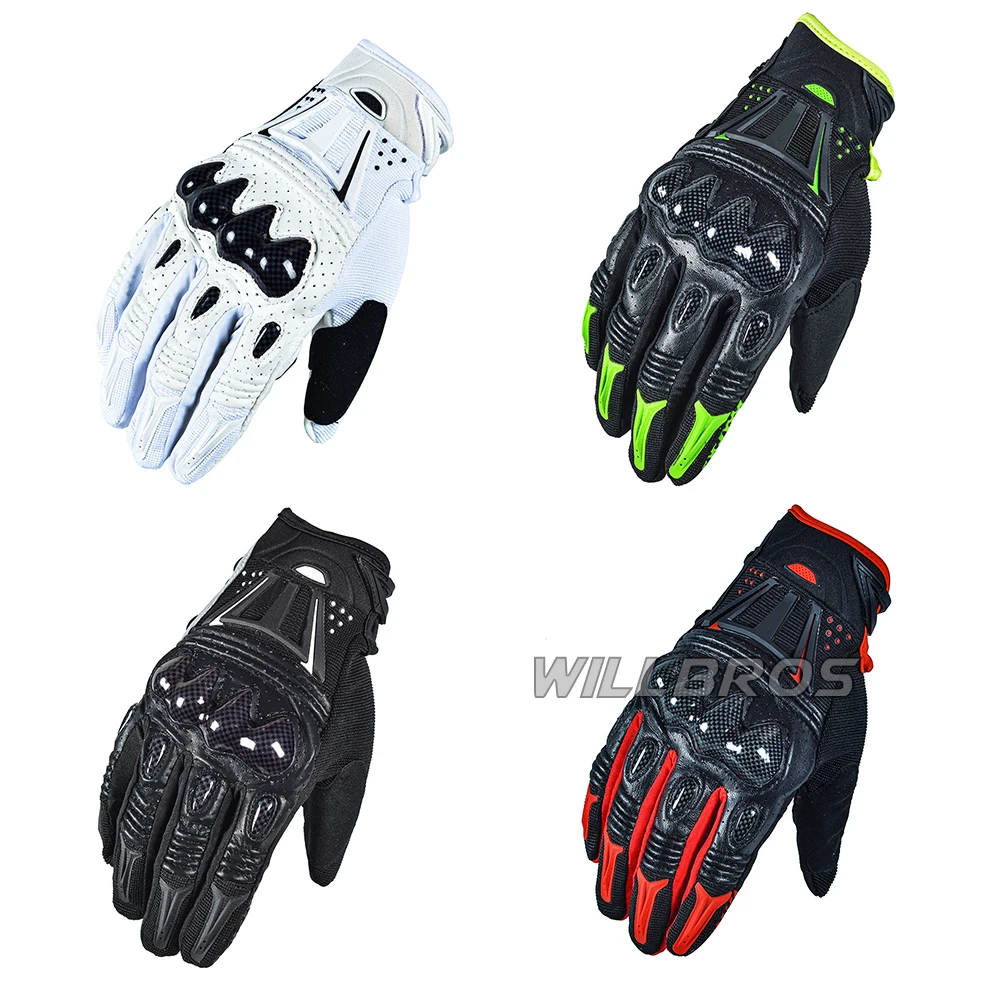 Delicate Fox Bomber Gloves Mountain Bicycle Off-road Guantes Enduro  Motocross Moto Cross Riding Cycling Black Green Luvas Mens - AliExpress