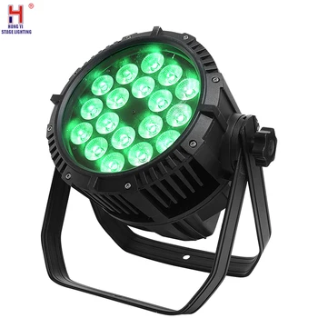 

led par waterproof IP 65 18X15W RGBWA 5in1 light dmx 512 led stage lighting for outdoor lighting