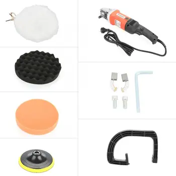 

Polishing Machine 1400W Heavy Duty Electric Car Polisher Polishing Machine Buffer Sander 6 Variable Speed Polish Machine
