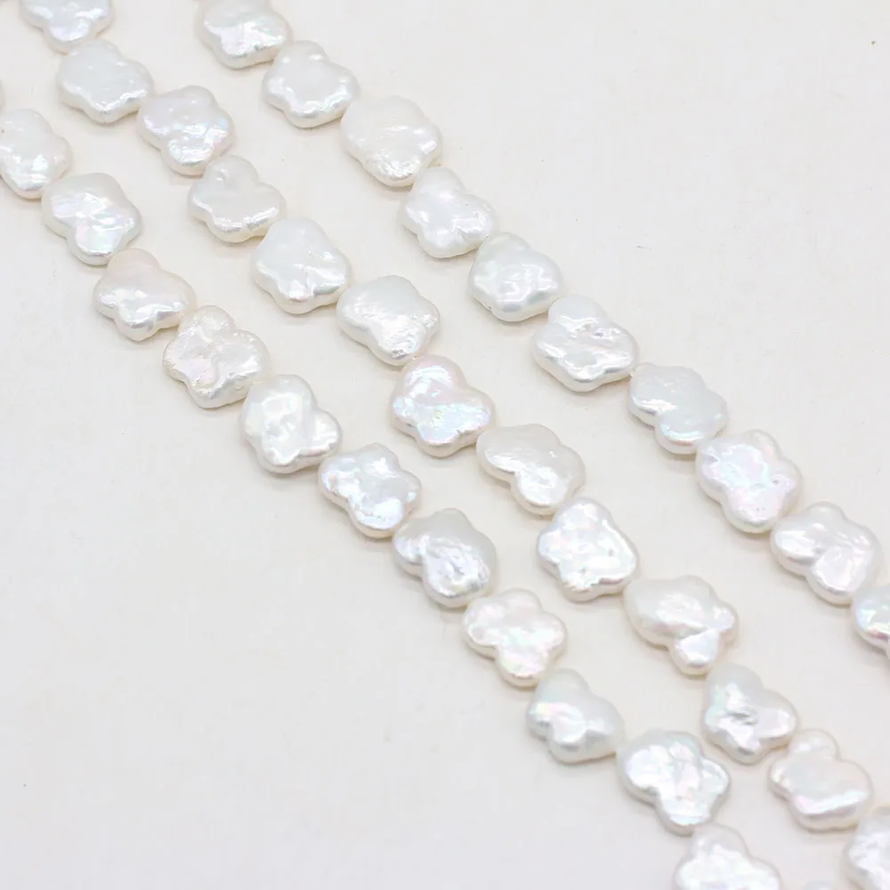 Natural Freshwater Pearl Irregular Butterfly Shape Loose Spacer Beads For Jewelry Making DIY Charm Bracelet Necklace Accessories