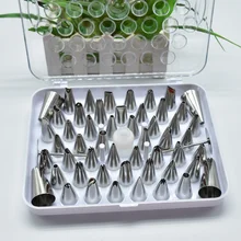 52 шт сопла из нержавеющей стали торт крем для выпечки затяжек «Гвоздика» кондитерский Набор Кухонные капкейки украшения Аксессуары