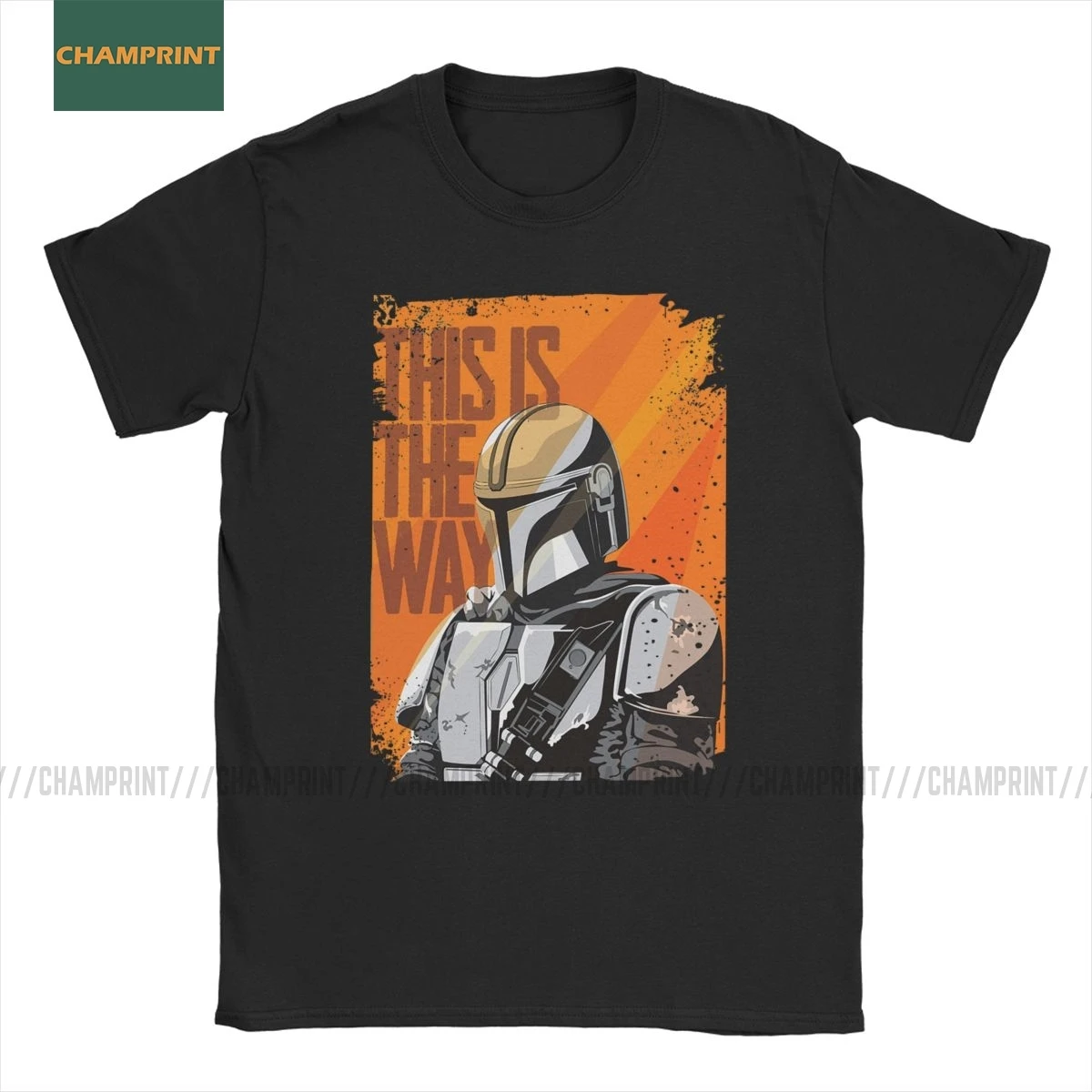 

Men's T-Shirts This Is The Way Cotton Tees Short Sleeve The Mandalorian T Shirt Baby Yoda Star Wars Jedi Fett Tops Big Size