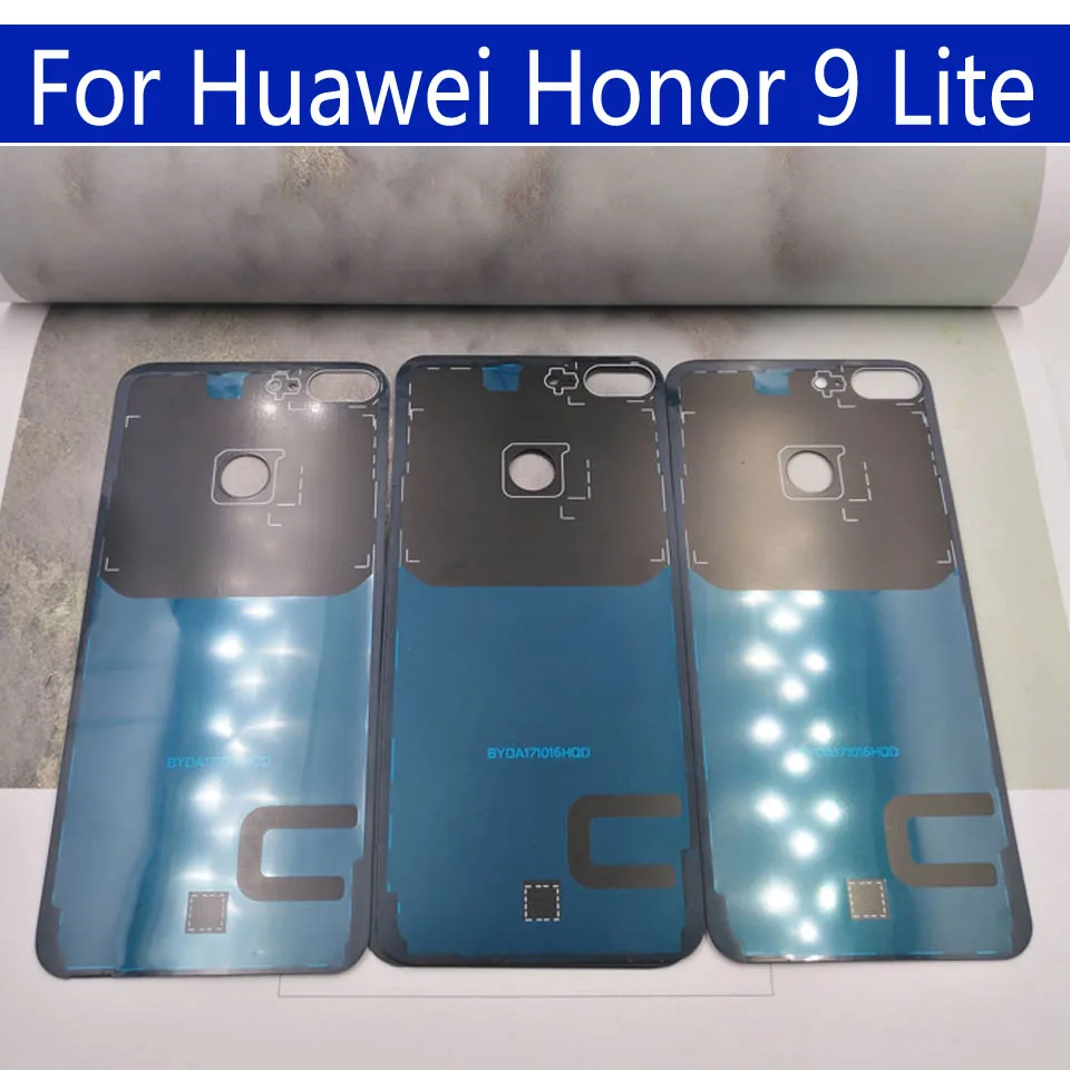Для huawei Honor 9 Lite Задняя стеклянная крышка батареи задняя дверь корпус чехол для Honor 9lite LLD-AL00 AL10 Задняя стеклянная панель