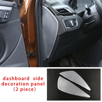 

For BMW new X2 F39 dashboard side decoration panel chrome molding trim 2pcs