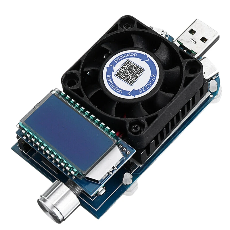Kz25 25 Вт 4A Usb Интеллектуальный триггер электронная нагрузка Быстрая зарядка Тестер Вольтметр