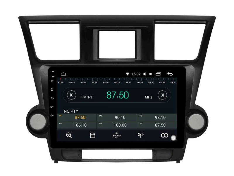 Best AVGOTOP Android 9.0 DVD Car Player For TOYOTA 2011-2015 Highlander 4GB RAM 64GB FLASH BIG SCREEN in car dvd player 8