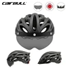 2 Magnetic Lens Ultralight Bike Helmet With Removable Visor Goggles Cycling Helmet MTB Racing Road Bicycle Helmet With Taillight ► Photo 2/6
