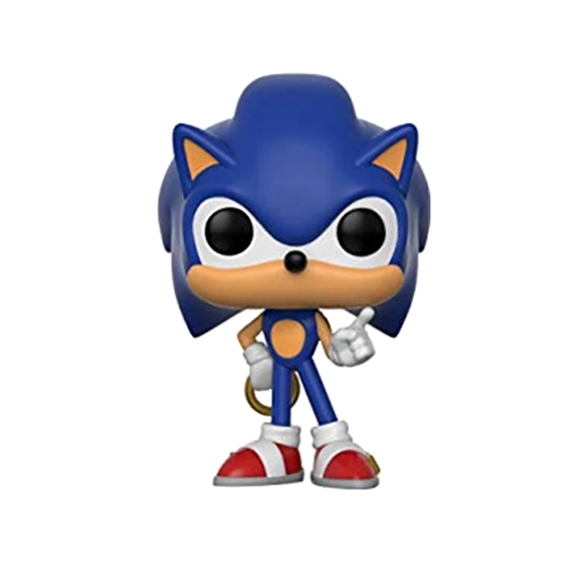 Экшн фигурки с изумрудом кольцом тенью и Chao Sonic ежик виниловые игрушки для кукол