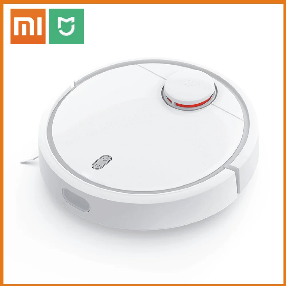 Xiaomi mi робот пылесос для дома автоматический подметания пыли стерилизовать Смарт планируемый Wifi mi jia приложение дистанционное управление - Цвет: EU Plug