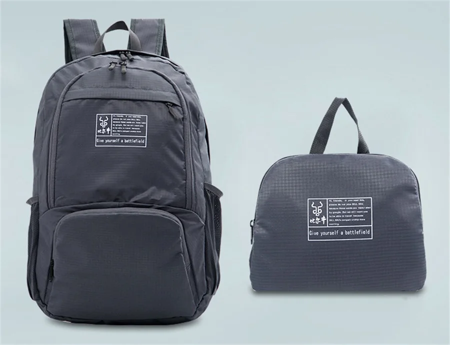 Multi-Functional Backpack Lightweight Folding Backpack Outdoor Sports Mountaineering Backpack Waterproof And Wear-Resistant Bags