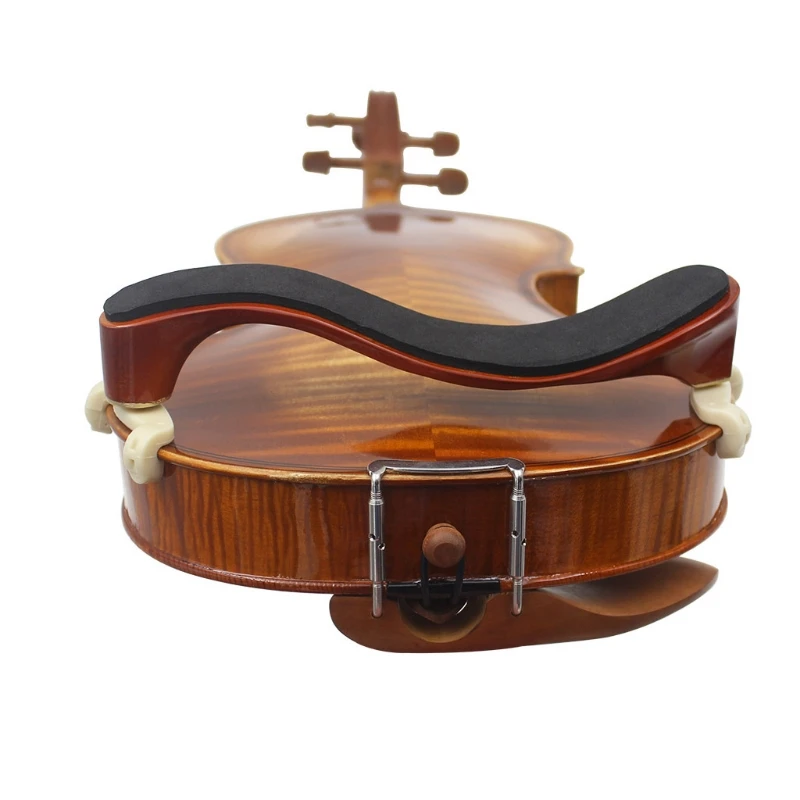 Pro деревянная скрипка плечевая подставка для 3/4 4/4 Скрипка с чистящей тканью