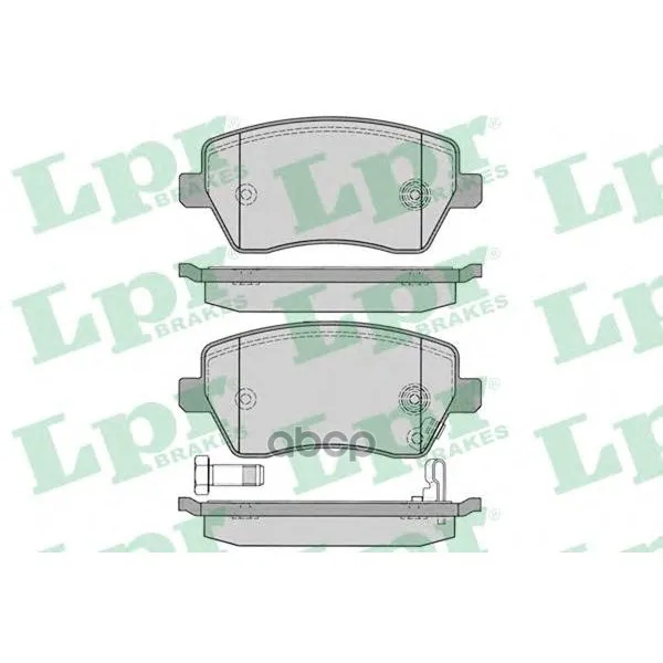 Колодки Тормозные Suzuki Swift 05-/Opel Agila 07-/Nissan Micra 10- Передние Lpr 05p1229 Lpr арт. 05P1229