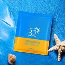 Солнцезащитный крем с защитой от масла, увлажняющий, анти-УФ, Осветляющий цвет кожи, увлажняющий солнцезащитный крем для лица, 2 шт