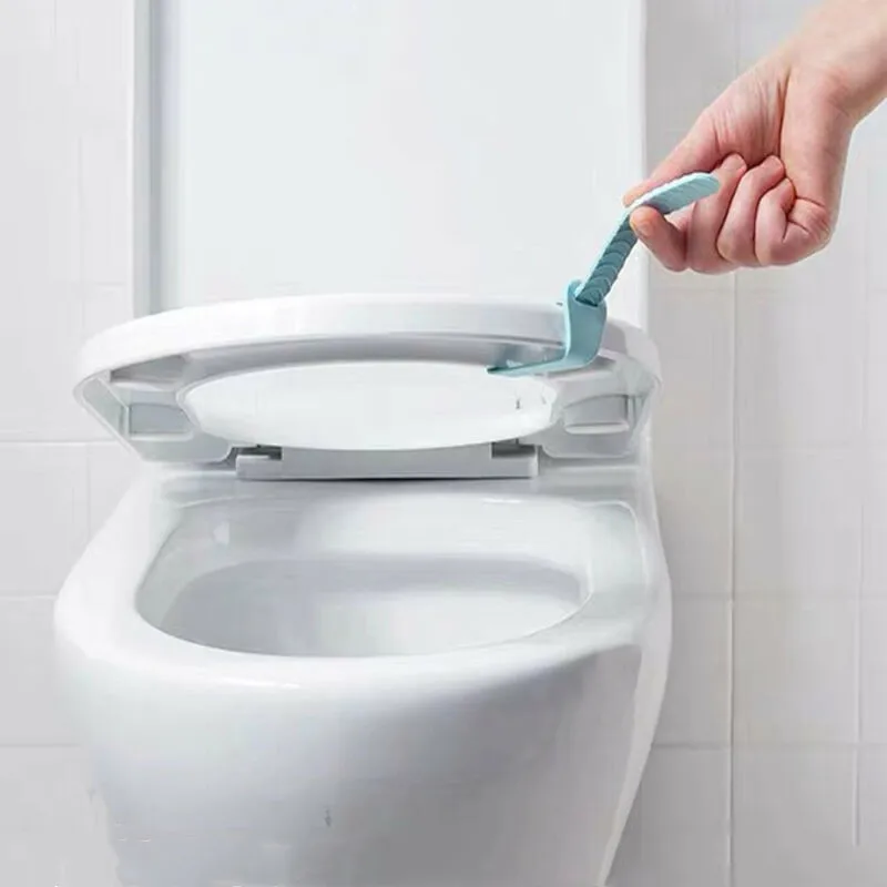 Lift Toilet Seat Cover Handle Open Sanitary Handle Toilet Lid Lifter Silicone 