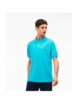 

LACOSTE L.12.12 basic men's short sleeve Polo shirt turquoise