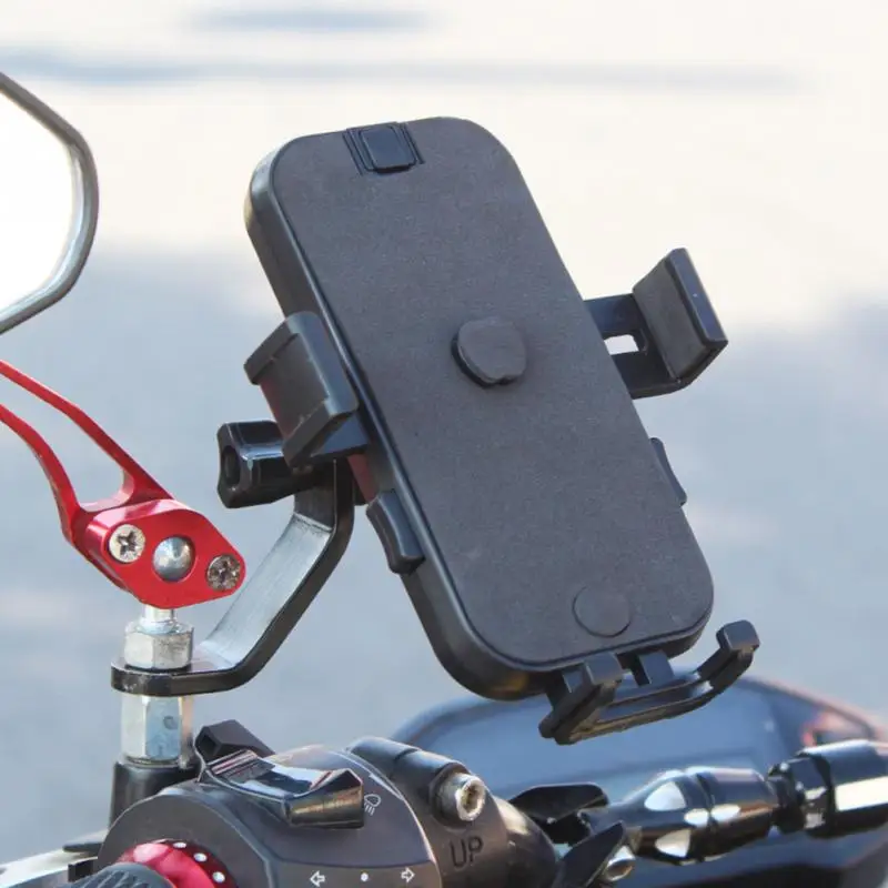 Bicycle Phone Holder GPS Stand Navigator Auto Lock Cycling Outdoor Phone Holder Bicycle Motorcycle Accessories