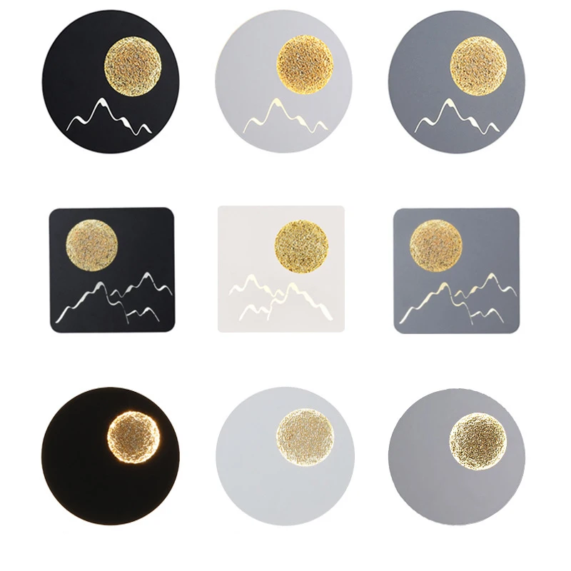 Современный светодиодный настенный светильник для прикроватного освещения