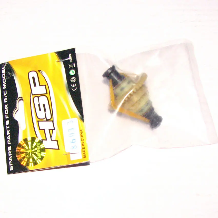 Деталь HSP 86033 дифференциальная Шестерня полная 39T для HISPEED 1/16 RC багги Грузовик Truggy