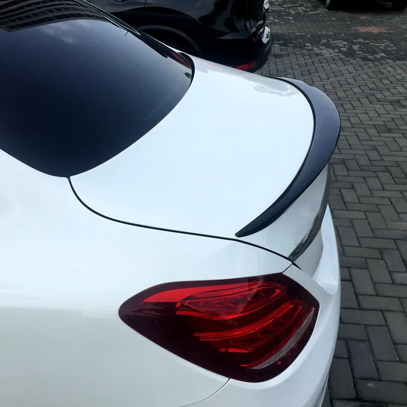 Для Mercedes Benz W205 c-класс Задний Спойлер ABS Материал грунтовка цвет автомобиля украшение в виде хвостового крыла