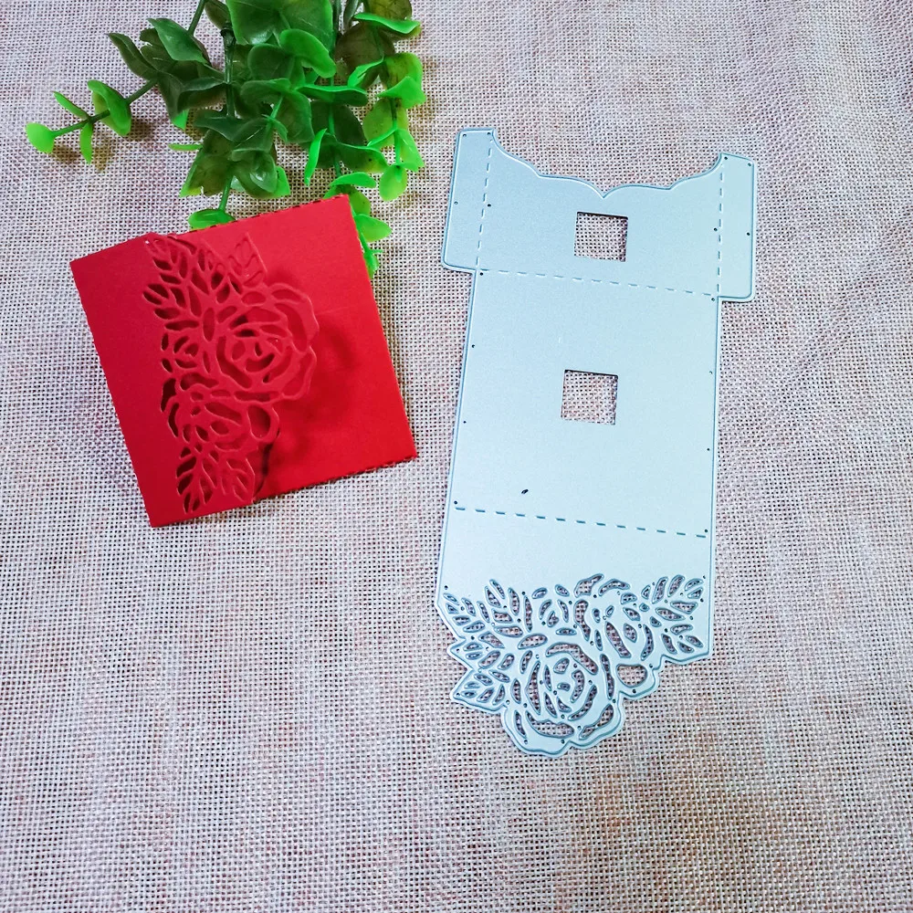 Wedding Card Flower Metal Dies Stencil for Scrapbooking Paper Embossing Template Album Craft Gift Cards Decor New 2020 | Дом и сад