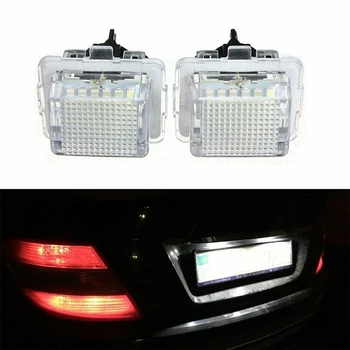 

Car Led Number License Plate Light For Mercedes Benz C E CL S Class W204 S204 W212 S212 C207 C216 W221 Kit Canbus Error Free