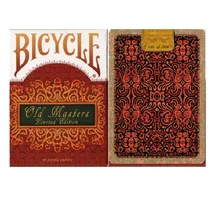 Велосипед старые мастера Ограниченная серия игральные карты для покера Размер USPCC колода новые Запечатанные волшебные карты магические фокусы реквизит для мага