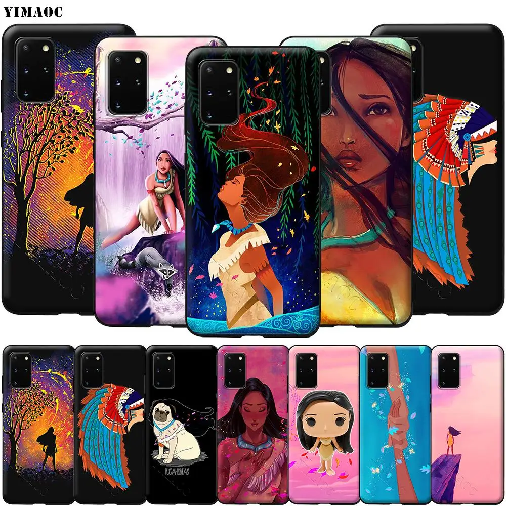 Pocahontas Case For Samsung Galaxy A7 A8 A9 A10 A20 A30 A40 A50 A70 S10 S10e J6 Plus S20 Ultra Note 10 Lite A51 A71 A81 A91 Fitted Cases
