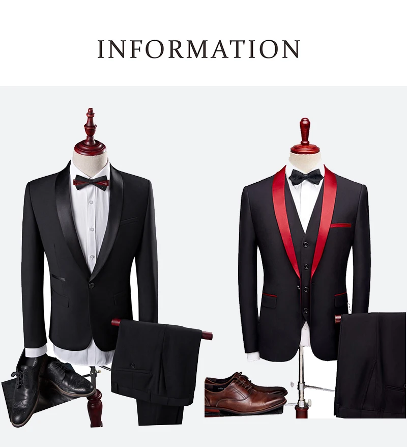 Shenrun мужской смокинг Slim Fit модный черный 2 шт. костюм шаль лацкан пиджак брюки Свадебный банкет Вечеринка Выпускной певец и ведущий костюм