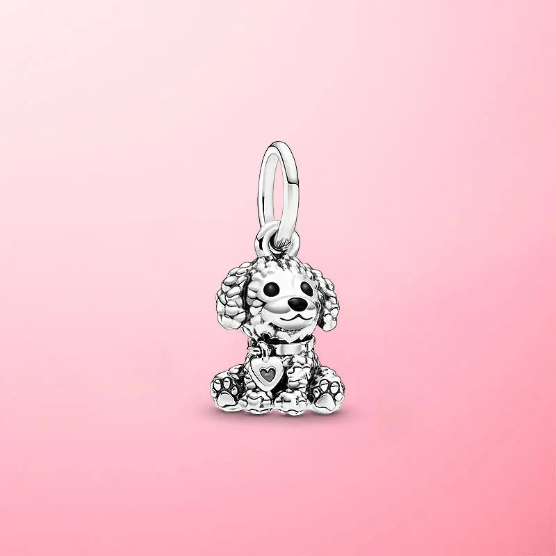 FASHION 925 Sterling Silver Poodle 