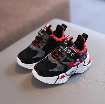 

2020 New Autumn Cute Sneakers Casual Baby Running Trainers Bosy Girls Chaussure Enfant Symphony Children Sport Canvas Shoes