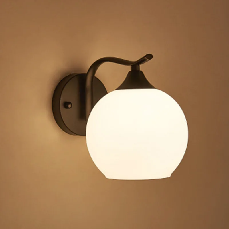 

Wall Lamp Modern Minimalist Black And White with Pattern Bedside Bedroom Living Room Go Stairs Gallery Hallway Entrance Hotel LE